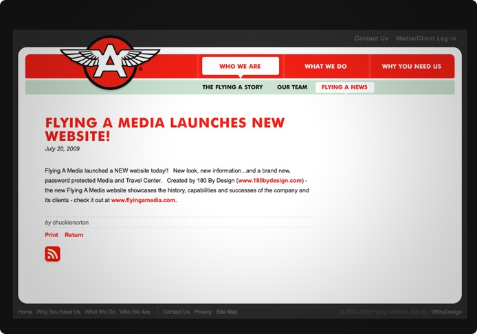 Flying A Media