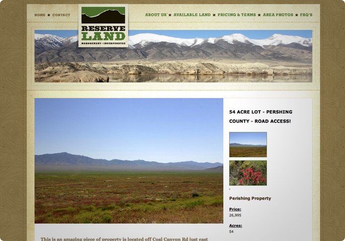 Reserve Land Inc.