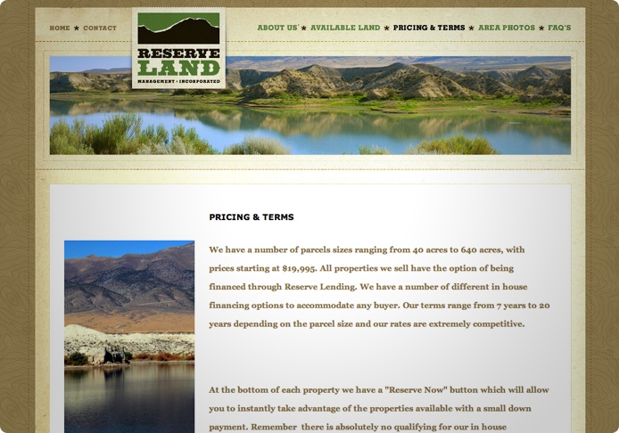 Reserve Land Inc.