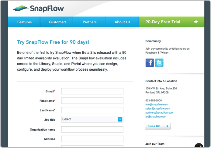 Snapflow