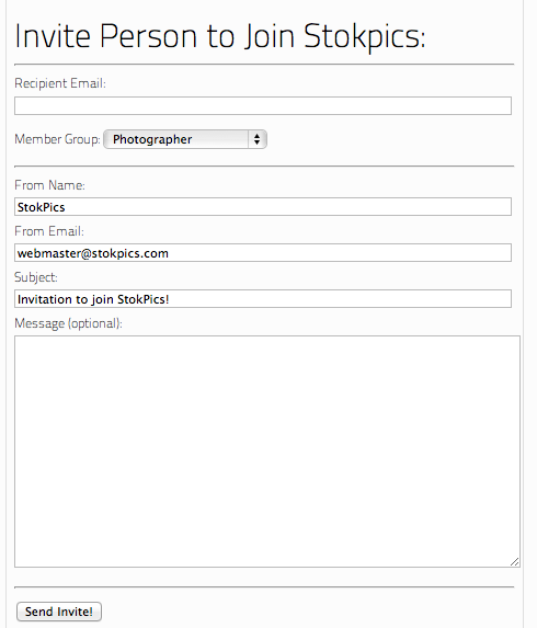 invite photogs
